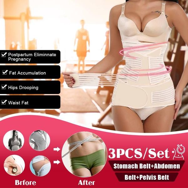 3pcs/set lumbar support belt pelvis wrap tummy waist trainer girdle corset burn fat breathable back braces kg-291, Black;gray
3pcs/set lumbar support belt pelvis wrap tummy waist trainer girdle corset burn fat breathable back braces kg-291, Black;gray