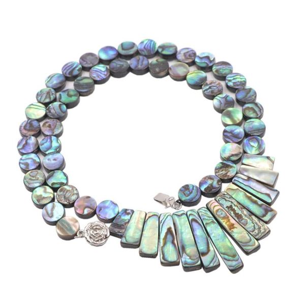 colorful natural abalone shell tassel pendant necklace short chain charms paua shells necklaces for women fashion gift 18" a903, Silver
colorful natural abalone shell tassel pendant necklace short chain charms paua shells necklaces for women fashion gift 18" a903, Silver