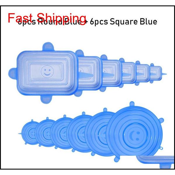 12pcs reusable sile food cover stretch lids universal food wrap cover food fresh keeping sile caps s qylytu packing2010 
12pcs reusable sile food cover stretch lids universal food wrap cover food fresh keeping sile caps s qylytu packing2010
