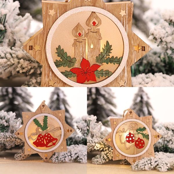 qfzya decoration decorations christmas tree wood deer five pointed star round old man snowman luminous scene christmas pendant pendant acces
qfzya decoration decorations christmas tree wood deer five pointed star round old man snowman luminous scene christmas pendant pendant acces