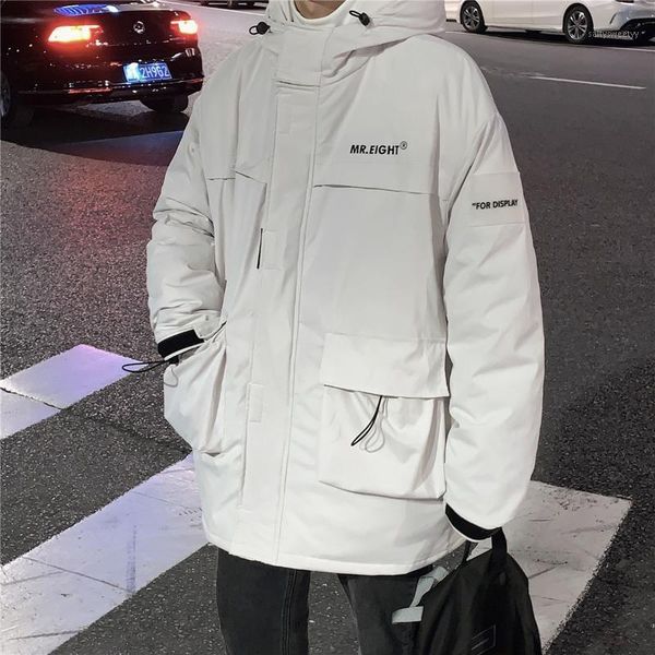 men's down & parkas legible 2021 winter jacket men casual thicken parka korean streetwear male fashion oversized clothes man1, Black
men's down & parkas legible 2021 winter jacket men casual thicken parka korean streetwear male fashion oversized clothes man1, Black