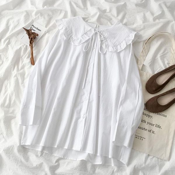baby doll ruched hem collar kawaii shirt women white blouse spring lovely chemise femme chemisier blusa mujer camisa1
baby doll ruched hem collar kawaii shirt women white blouse spring lovely chemise femme chemisier blusa mujer camisa1