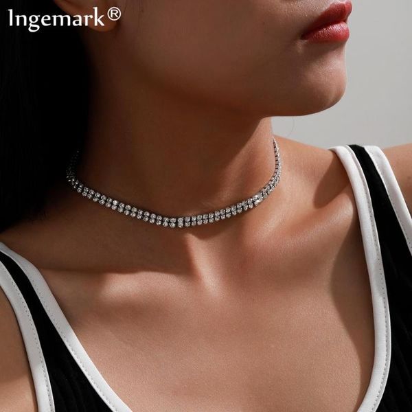 pendant necklaces crystal rhinestone choker necklace women wedding accessories silver color chain goth chokers jewelry collier
pendant necklaces crystal rhinestone choker necklace women wedding accessories silver color chain goth chokers jewelry collier