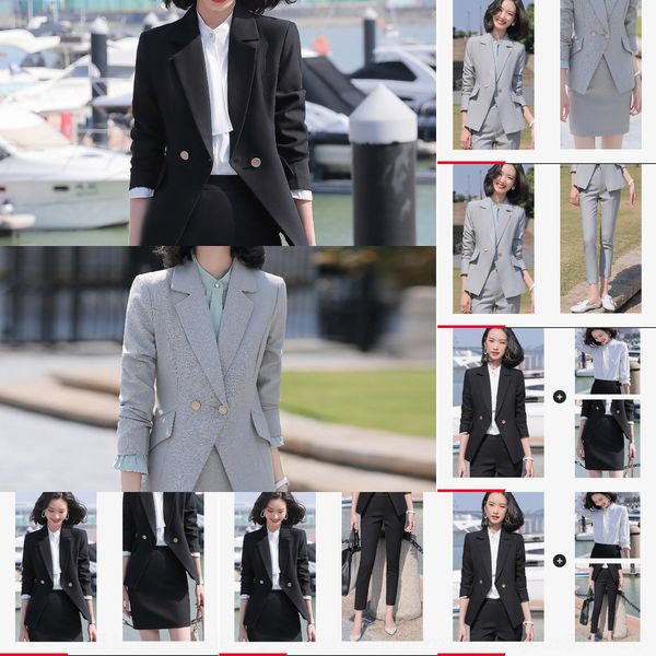 interview suit for femalestudents business wear slim suit for socialite formal wear korean style elegant fashion forstudents interview fashi, Gray
interview suit for femalestudents business wear slim suit for socialite formal wear korean style elegant fashion forstudents interview fashi, Gray