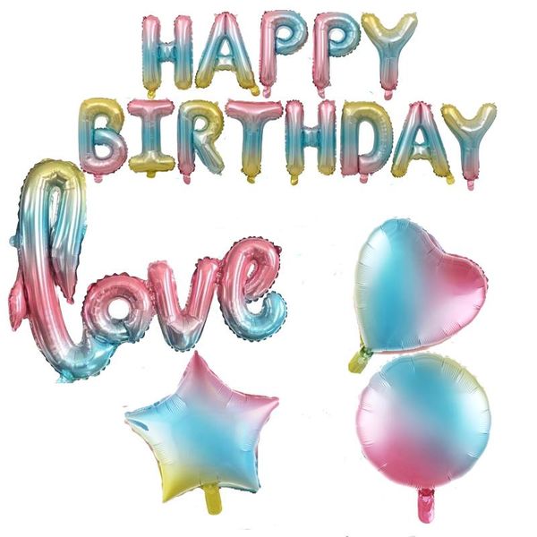 party decoration rainbow gradient love happy birthday letter foil balloon 32inch number wedding 1st decor globos
party decoration rainbow gradient love happy birthday letter foil balloon 32inch number wedding 1st decor globos