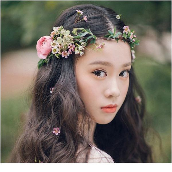 women wedding flower wreath bride headdress ornaments kids party floral garlands bridesmaid hair band pgraphy jewelr jllxjn
women wedding flower wreath bride headdress ornaments kids party floral garlands bridesmaid hair band pgraphy jewelr jllxjn