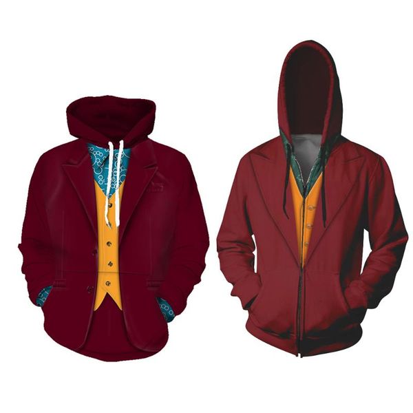 men designers clothes 2020 women joker arthur fleck cosplay hoodies joaquin phoenix joker costume sweatshirt jackets, Black
men designers clothes 2020 women joker arthur fleck cosplay hoodies joaquin phoenix joker costume sweatshirt jackets, Black