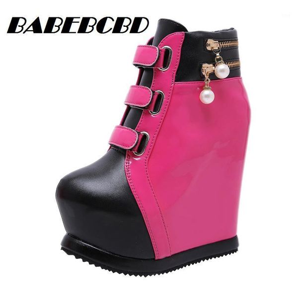 boots 2021 european and american winter muffin bottom short thick-bottomed plus women's heels boots14cm1, Black
boots 2021 european and american winter muffin bottom short thick-bottomed plus women's heels boots14cm1, Black