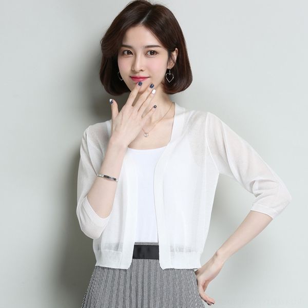 mbmte small shawl air ice shirtshawl shirtjacket women's short summer 2019 new conditioning with silk style knitted cardiganversatile a, White;black
mbmte small shawl air ice shirtshawl shirtjacket women's short summer 2019 new conditioning with silk style knitted cardiganversatile a, White;black