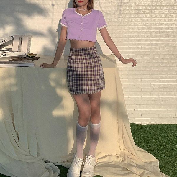 simple kpop neon color fake two-piece set laciness t shirt crop woman leisure elegant high street mujer clother1, White
simple kpop neon color fake two-piece set laciness t shirt crop woman leisure elegant high street mujer clother1, White