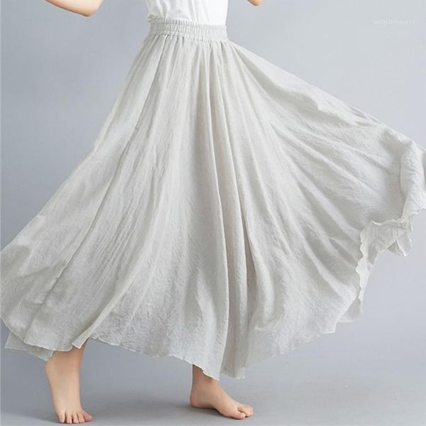 skirts ailegogo 2021 women maxi skirt spring summer pleated 20 colors cotton and linen flared high elastic waist long sk80731, Black
skirts ailegogo 2021 women maxi skirt spring summer pleated 20 colors cotton and linen flared high elastic waist long sk80731, Black
