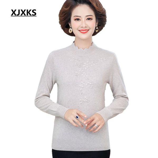 xjxks pure color all-match women turtleneck sweater 2020 autumn winter new 100% pure wool knitted sweater women pullover, White;black
xjxks pure color all-match women turtleneck sweater 2020 autumn winter new 100% pure wool knitted sweater women pullover, White;black