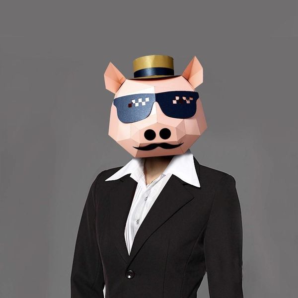 pig 3d costume sunglass animal cosplay fashion diy paper craft model mask christmas halloween prom party gift
pig 3d costume sunglass animal cosplay fashion diy paper craft model mask christmas halloween prom party gift