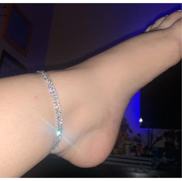 women clear shining crystal rhinestone silver color anklet chain ankle bracelets foot wedding jewelry f bbykdx, Red;blue
women clear shining crystal rhinestone silver color anklet chain ankle bracelets foot wedding jewelry f bbykdx, Red;blue