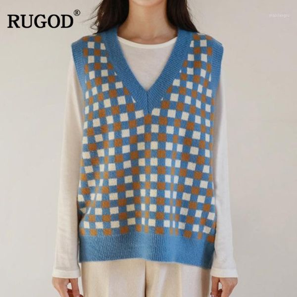 rugod 2019 autumn winter women vintage argyle pattern vest warm wool vests sleeveless v-neck knitted veste femme colete feminino1, Black;white
rugod 2019 autumn winter women vintage argyle pattern vest warm wool vests sleeveless v-neck knitted veste femme colete feminino1, Black;white