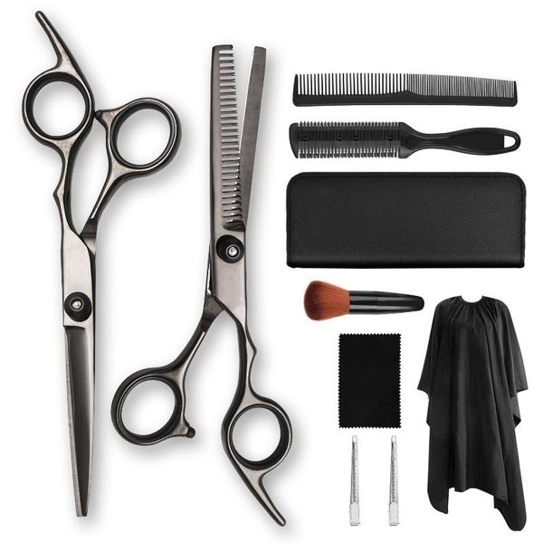 hair scissors 6 inch haircut cutting thinning stainless steel salon hairdressing flat teeth blade modeling tool set
hair scissors 6 inch haircut cutting thinning stainless steel salon hairdressing flat teeth blade modeling tool set