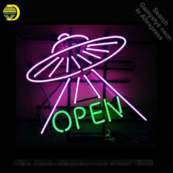 ufo open neon signs handcrafted neon bulbs glass tube decorate windows room display beer bar pub sign outdoor advertise for sale
ufo open neon signs handcrafted neon bulbs glass tube decorate windows room display beer bar pub sign outdoor advertise for sale