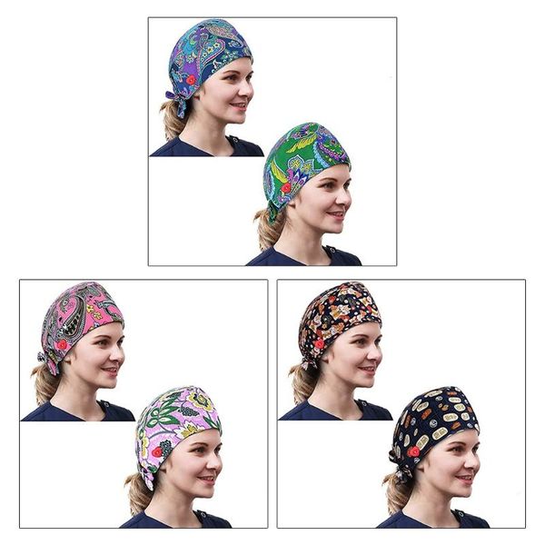 beanie/skull caps 3pcs working cap with sweatband buttons cartoon adjustable tie back bouffant hat, Blue;gray
beanie/skull caps 3pcs working cap with sweatband buttons cartoon adjustable tie back bouffant hat, Blue;gray