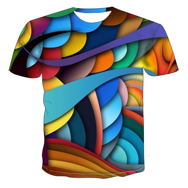 2021 summer fashion t-shirt men women streetwear o-neck short sleeve tees funny colorful geometry male clothes casual 3d print11, White;black
2021 summer fashion t-shirt men women streetwear o-neck short sleeve tees funny colorful geometry male clothes casual 3d print11, White;black