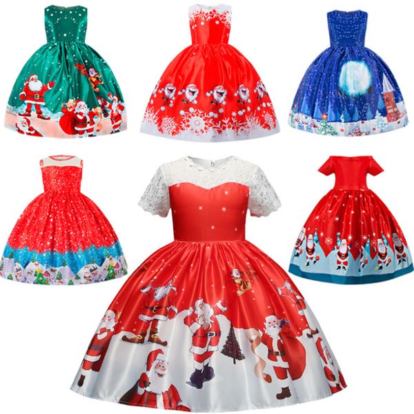 2020 girls christmas dress baby girl clothes elk santa claus print princess dress children cosplay new year party dress up gift, Red;yellow
2020 girls christmas dress baby girl clothes elk santa claus print princess dress children cosplay new year party dress up gift, Red;yellow