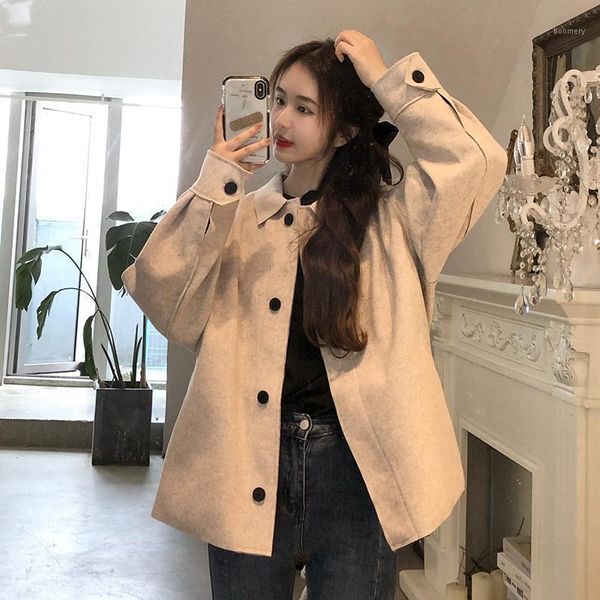 daily basis commuter qiu dong han edition show high thermal double-sided brief paragraph female woolen cloth coat1, Black
daily basis commuter qiu dong han edition show high thermal double-sided brief paragraph female woolen cloth coat1, Black