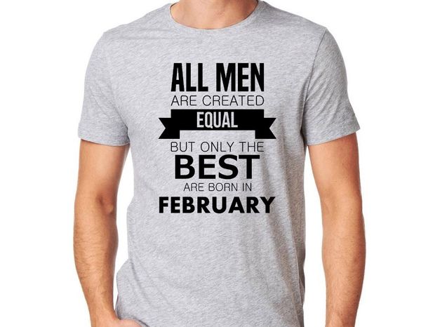 new designer adults casual tee shirt all men are created equal only the are born in february tee shirt sport hooded sweatshirt hoodie
new designer adults casual tee shirt all men are created equal only the are born in february tee shirt sport hooded sweatshirt hoodie