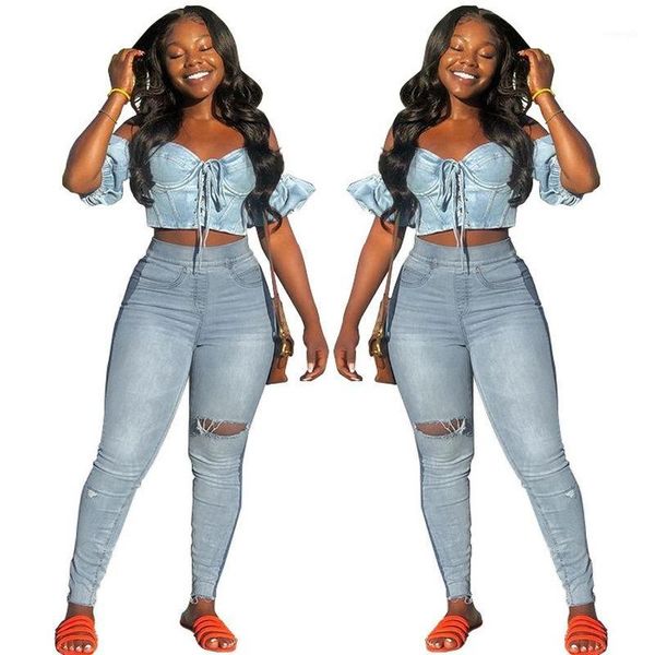 2020 new jeans woman high waist push up skinny ripped jeans denim pant ladies women trousers hole full length1, Blue
2020 new jeans woman high waist push up skinny ripped jeans denim pant ladies women trousers hole full length1, Blue