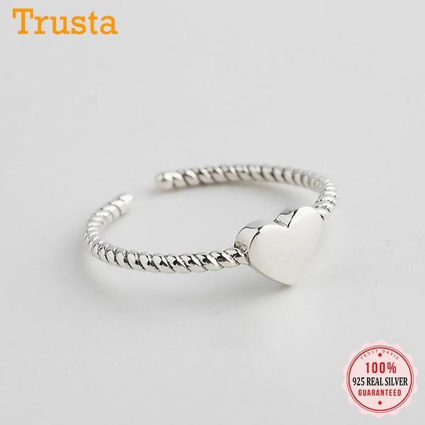 trustdavis real 925 sterling silver minimalist sweet ins twist heart opening ring for women wedding birthday jewelry gift da1641, Golden;silver
trustdavis real 925 sterling silver minimalist sweet ins twist heart opening ring for women wedding birthday jewelry gift da1641, Golden;silver
