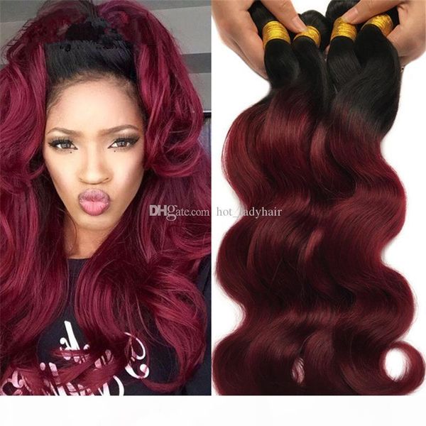 colored two tone ombre 1b 99j human hair weave 10"-30" malaysian ombre human hair extensions body wave hair weave, Black
colored two tone ombre 1b 99j human hair weave 10"-30" malaysian ombre human hair extensions body wave hair weave, Black