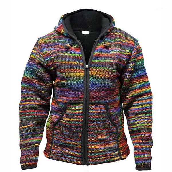 2020 autumn winter cardigan thicken sweater men knitted coat with hat fashion jacket colorful casual knitwear outdoor jackets1, White;black
2020 autumn winter cardigan thicken sweater men knitted coat with hat fashion jacket colorful casual knitwear outdoor jackets1, White;black