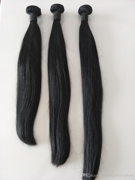 9a thick ends -- factory price straight wave peruvian 100% virgin human hair bundle 95-100g per piece and 3 bundles lot hair, Black 
9a thick ends -- factory price straight wave peruvian 100% virgin human hair bundle 95-100g per piece and 3 bundles lot hair, Black