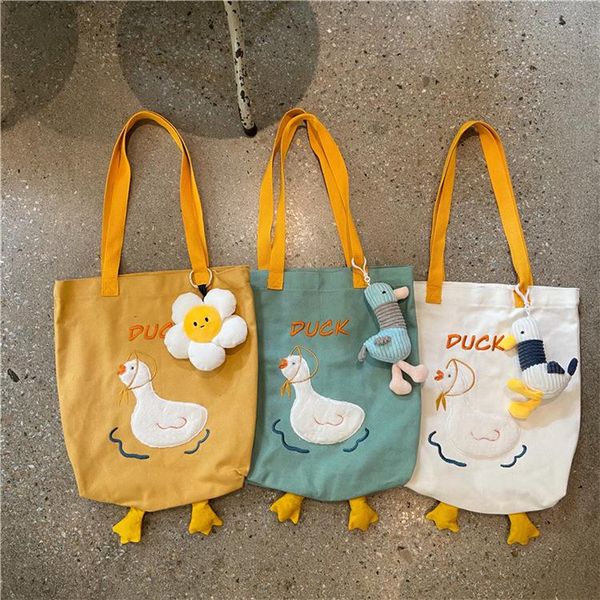 embroidered duck canvas women handbags large capacity student girl book shoulder bag ladies reusable shopping bags casual tote
embroidered duck canvas women handbags large capacity student girl book shoulder bag ladies reusable shopping bags casual tote
