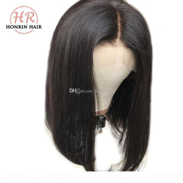 honrin hair short bob wig 13x6 deep part lace front wig pre plucked hairline brazilian virgin human hair 130% density bleached knots, Black;brown
honrin hair short bob wig 13x6 deep part lace front wig pre plucked hairline brazilian virgin human hair 130% density bleached knots, Black;brown