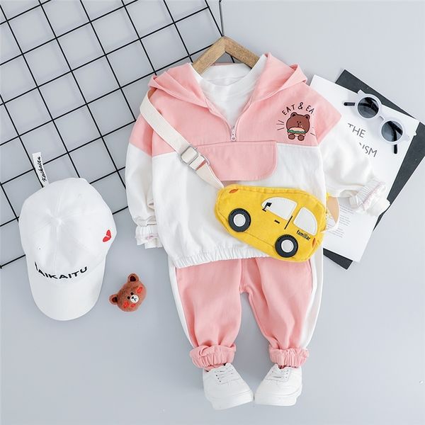 hylkidhuose baby boys girls clothing sets toddler infant clothes suits hooded bear t shirt pants kids children casual costume y200325, White
hylkidhuose baby boys girls clothing sets toddler infant clothes suits hooded bear t shirt pants kids children casual costume y200325, White