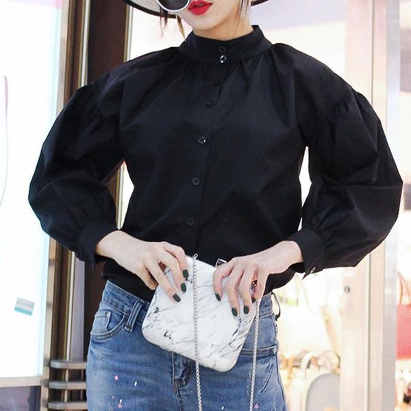 white and blouses fashion streetwear female stand collar black ladies loose lantern sleeve shirt women clothing1
white and blouses fashion streetwear female stand collar black ladies loose lantern sleeve shirt women clothing1