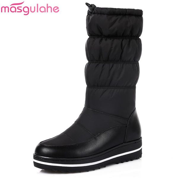 masgulahe genuine leather boots women winter snow boots fashion platform footwear warm waterproof black white shoes
masgulahe genuine leather boots women winter snow boots fashion platform footwear warm waterproof black white shoes