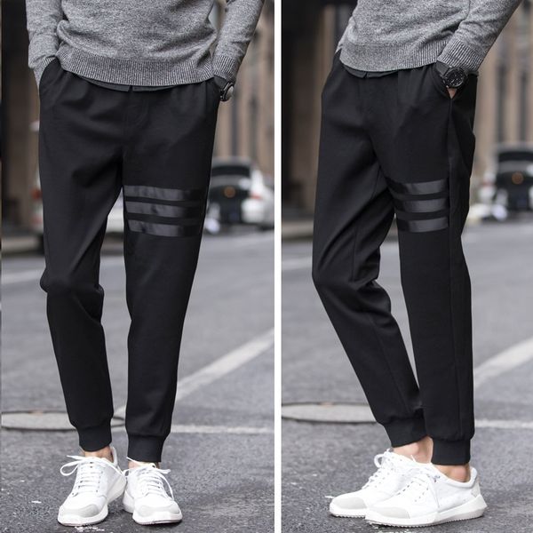 korean version of young people's small foot harem men's elastic lace up summer thin men's trousers black loose pants casual p, Blue
korean version of young people's small foot harem men's elastic lace up summer thin men's trousers black loose pants casual p, Blue