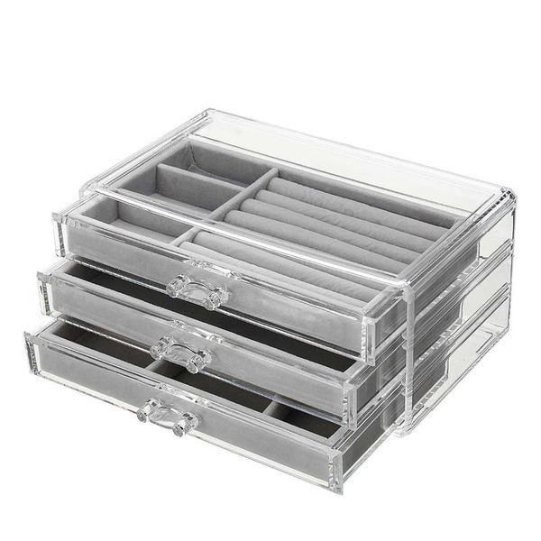 acrylic 3-layers jewelry storage box drawer ring earrings display cufflinks necklace organizer dustproof storage jewelry case, Pink;blue
acrylic 3-layers jewelry storage box drawer ring earrings display cufflinks necklace organizer dustproof storage jewelry case, Pink;blue