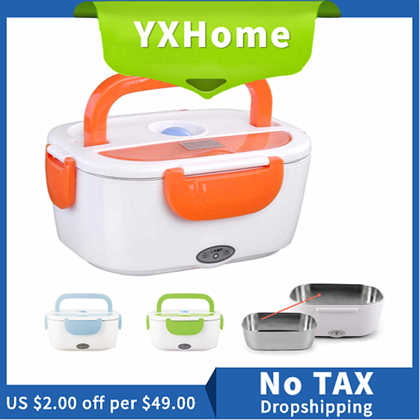 electric lunch box food heater office school pinic stainless steel heating container storage lunchbox mini rice cooker 110/220v free
electric lunch box food heater office school pinic stainless steel heating container storage lunchbox mini rice cooker 110/220v free