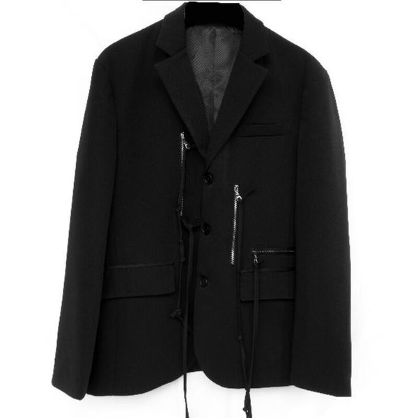 men's trench coats /spring fashion personalized customization large size catwalk stitching zipper slim jacket/s-6xl, Tan;black
men's trench coats /spring fashion personalized customization large size catwalk stitching zipper slim jacket/s-6xl, Tan;black