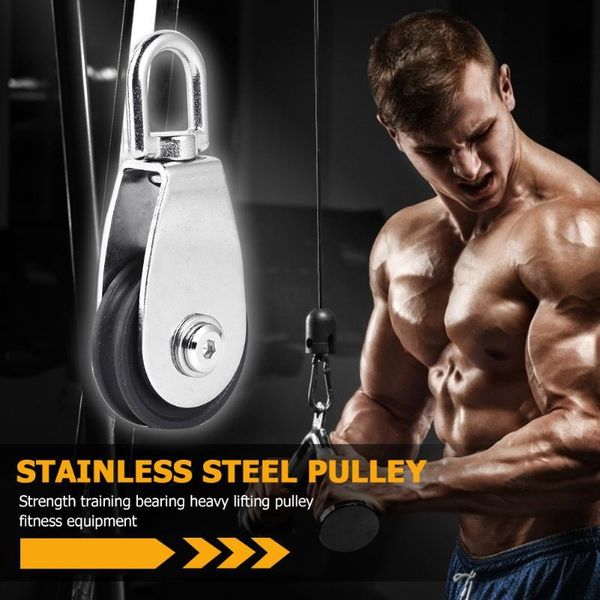 stainless steel fitness pulley bearing heavy lifting workout mute gym equipment for effective working-out accessories
stainless steel fitness pulley bearing heavy lifting workout mute gym equipment for effective working-out accessories