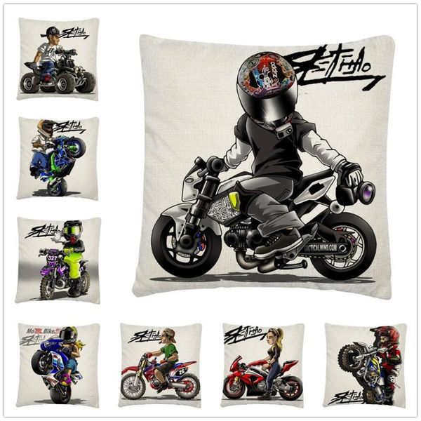 motorcycle sport cartoon pattern linen cushion cover pillow case for home sofa car decor pillowcase 45x45cm
motorcycle sport cartoon pattern linen cushion cover pillow case for home sofa car decor pillowcase 45x45cm