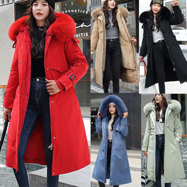 snow wear wadded warm female jacket 2020 hooded winter jacket women cotton-padded female long outerwear winter coat women, Black
snow wear wadded warm female jacket 2020 hooded winter jacket women cotton-padded female long outerwear winter coat women, Black