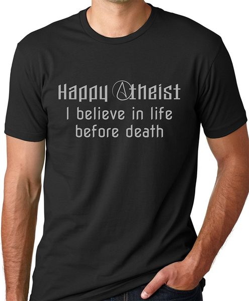 new summer cool tee shirt happy atheist i believe in life before death t-shirt t-shirt sport hooded sweatshirt hoodie
new summer cool tee shirt happy atheist i believe in life before death t-shirt t-shirt sport hooded sweatshirt hoodie