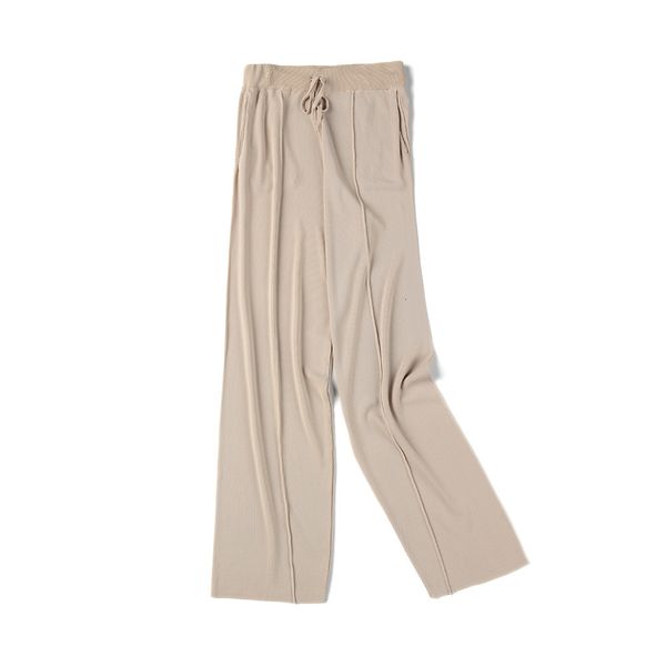 2021 new sense of fall wide-legged high waist ice silk loose fashionable casual pants woman elastic bejm, Black;white
2021 new sense of fall wide-legged high waist ice silk loose fashionable casual pants woman elastic bejm, Black;white