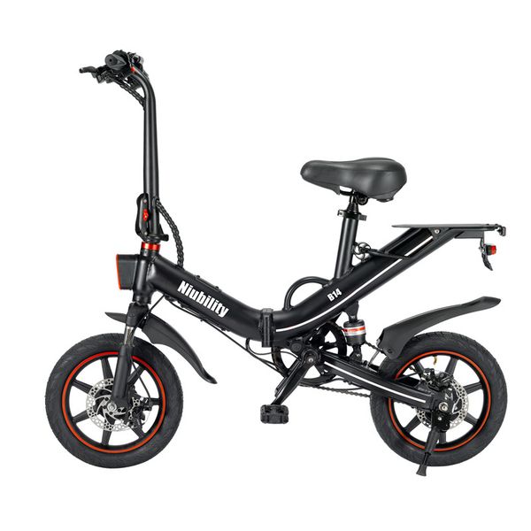 niubility b14 portable electric bike 2 wheels electric bicycles app control city folding electric bicycle women 400w 48v 25km/h, Silver;blue
niubility b14 portable electric bike 2 wheels electric bicycles app control city folding electric bicycle women 400w 48v 25km/h, Silver;blue