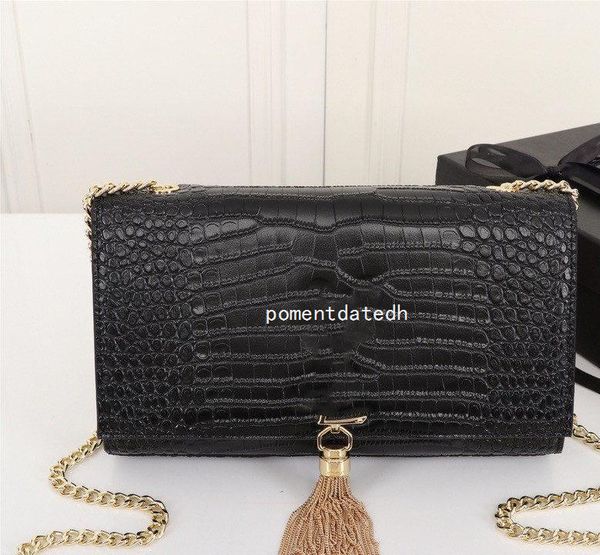 handbag women luxury designer kate purse bags crocodile pattern real leather chain shoulder bag tassel bag 24cm 6etae qynf
handbag women luxury designer kate purse bags crocodile pattern real leather chain shoulder bag tassel bag 24cm 6etae qynf