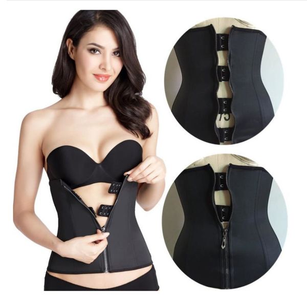 women latex waist trainer body shaper corsets with zipper cincher corset slimming belt black shapers shapewear plus size
women latex waist trainer body shaper corsets with zipper cincher corset slimming belt black shapers shapewear plus size