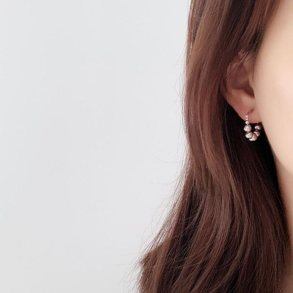 minimalist 925 sterling silver beaded hoop earrings statement geometric beads circle earring little hoops women jewelry, Golden;silver
minimalist 925 sterling silver beaded hoop earrings statement geometric beads circle earring little hoops women jewelry, Golden;silver