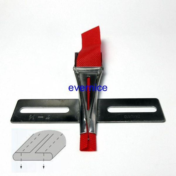 sewing notions & tools upward tape belt loop folder for industrial 2-needle machine, Black
sewing notions & tools upward tape belt loop folder for industrial 2-needle machine, Black